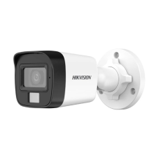 Hikvision DS-2CE16G0T-LPFS (3.6mm) (3MP) 2K Smart Hybrid Light Audio Fixed Mini Bullet CC Camera